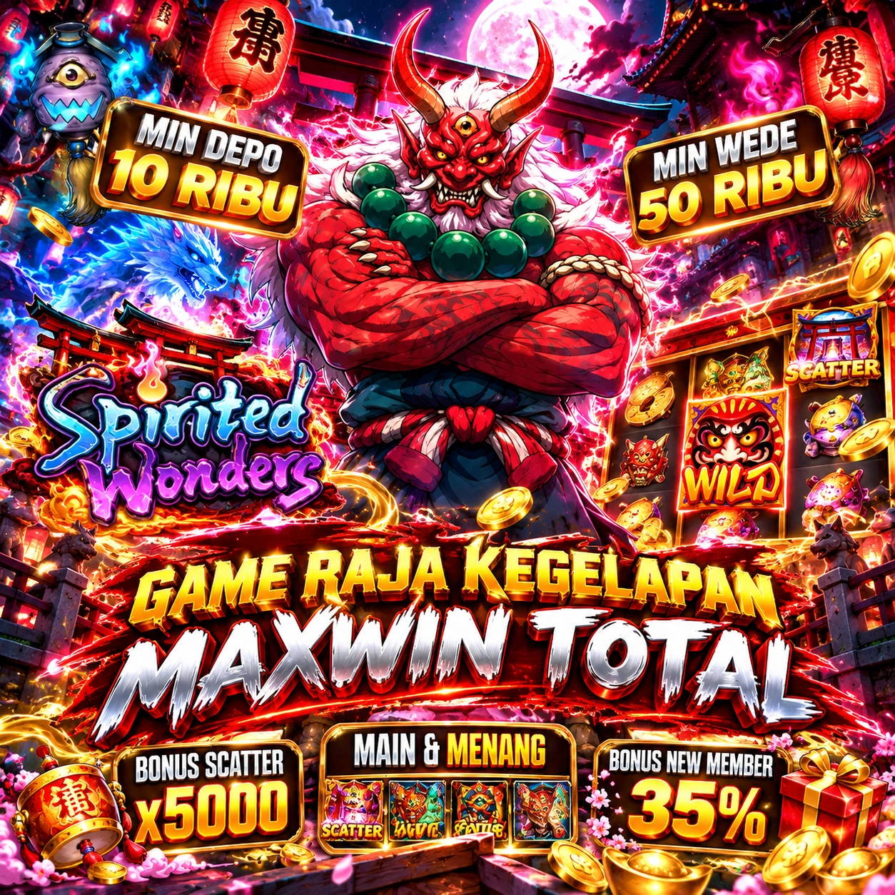 MAWAR12 >> Nikmati Fitur Scatter Hitam Slot Pragmatic Terpercaya